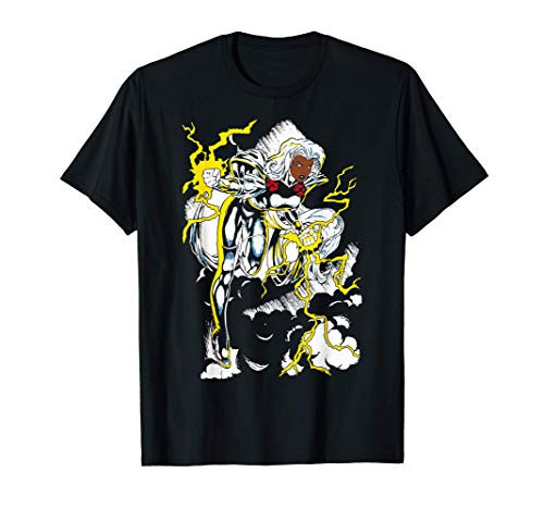 Marvel X-Men Storm Action Pose Retro Graphic T-Shirt T-Shirt Marvel X-Men Storm Action Pose Retro Graphic T-Shirt T-Shirt