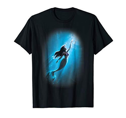 Disney Little Mermaid Ariel Swim Under Water Light T-Shirt Disney Little Mermaid Ariel Swim Under Water Light T-Shirt