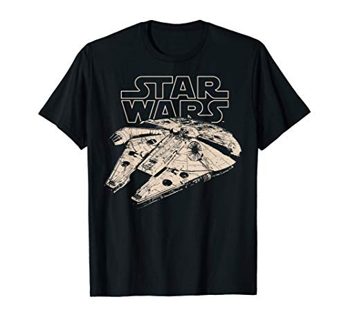Star Wars Millennium Falcon Graphic T-Shirt Star Wars Millennium Falcon Graphic T-Shirt