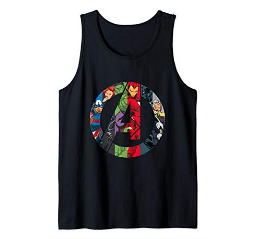 Marvel Avengers A Logo Tank Top