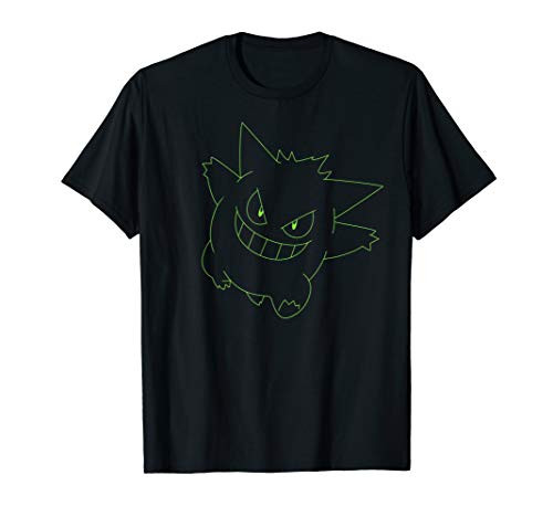 Pokemon Gengar Outline T-Shirt