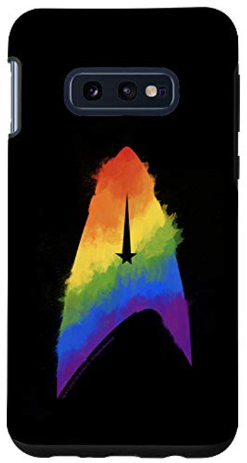 Galaxy S10e Star Trek  Discovery Pride Paint Logo Case
