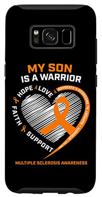 Galaxy S8 I Wear Orange Son Multiple Sclerosis Awareness MS Warrior Case Galaxy S8 I Wear Orange Son Multiple Sclerosis Awareness MS Warrior Case