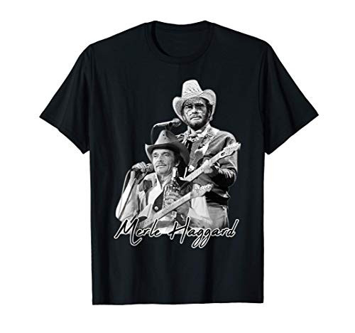 Vintage Outlaw Music Vintage Merle shirt Haggard American T-Shirt