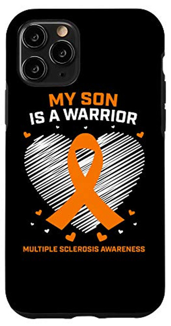 iPhone 11 Pro I Wear Orange MS Warrior Son Multiple Sclerosis Awareness Case iPhone 11 Pro I Wear Orange MS Warrior Son Multiple Sclerosis Awareness Case
