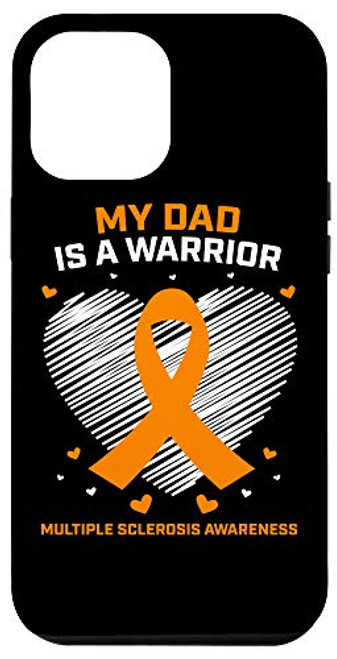 iPhone 12 Pro Max I Wear Orange MS Warrior Dad Multiple Sclerosis Awareness Case iPhone 12 Pro Max I Wear Orange MS Warrior Dad Multiple Sclerosis Awareness Case