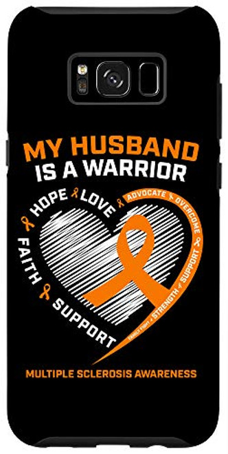 Galaxy S8Plus Wear Orange Multiple Sclerosis Awareness MS Warrior Husband Case Galaxy S8Plus Wear Orange Multiple Sclerosis Awareness MS Warrior Husband Case