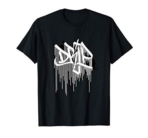 Drip Graffiti Dripping Paint Street Art Designer Swagger T-Shirt