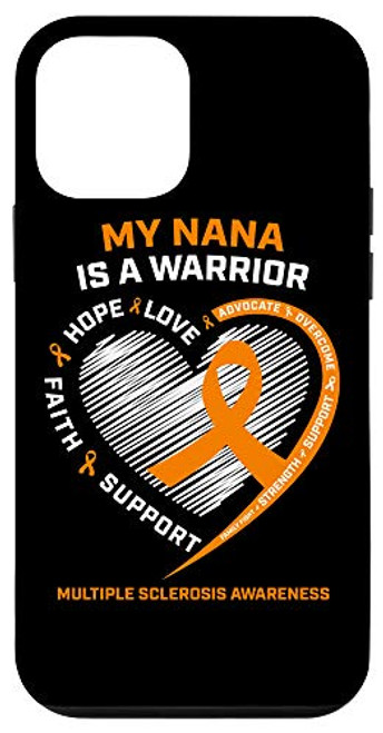 iPhone 12 mini I Wear Orange Nana Multiple Sclerosis Awareness MS Warrior Case iPhone 12 mini I Wear Orange Nana Multiple Sclerosis Awareness MS Warrior Case
