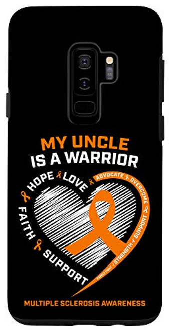 Galaxy S9Plus I Wear Orange Uncle Multiple Sclerosis Awareness MS Warrior Case