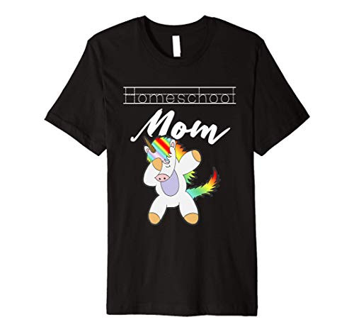 Homeschool Mom Virtual Learning Remote Distance Quarantine Premium T-Shirt