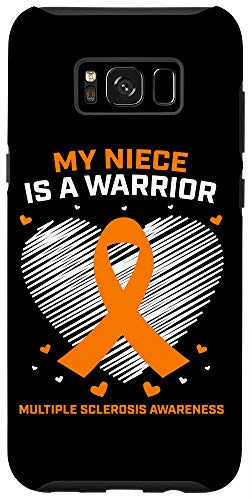 Galaxy S8Plus I Wear Orange MS Warrior Niece Multiple Sclerosis Awareness Case