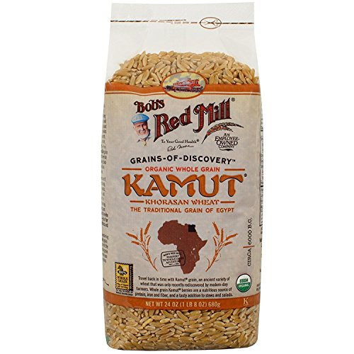 Bob's Red Mill Organic Whole Grain Kamut 24 oz pack of 2 Bob's Red Mill Organic Whole Grain Kamut 24 oz pack of 2
