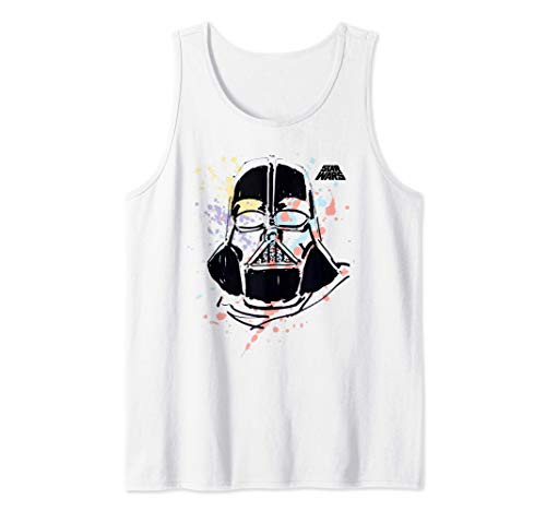 Star Wars Darth Vader Paint Splatter Tank Top