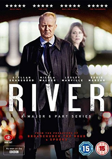 River 6 Episodes - 2-DVD Set NON-USA FORMAT PAL Reg.2 Import - United Kingdom River 6 Episodes - 2-DVD Set NON-USA FORMAT PAL Reg.2 Import - United Kingdom