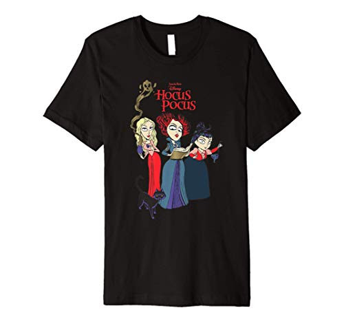 Disney Hocus Pocus Sanderson Sisters Witch Premium T-Shirt Disney Hocus Pocus Sanderson Sisters Witch Premium T-Shirt