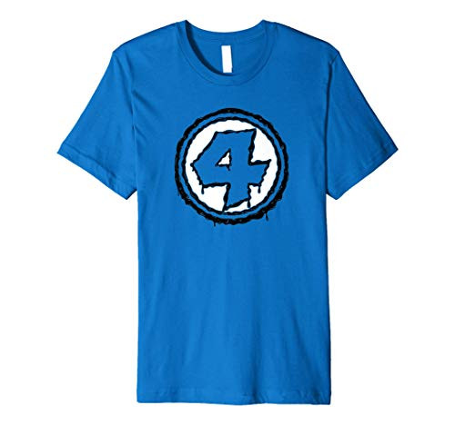 Marvel Fantastic Four Logo Melting Paint Drip Premium T-Shirt