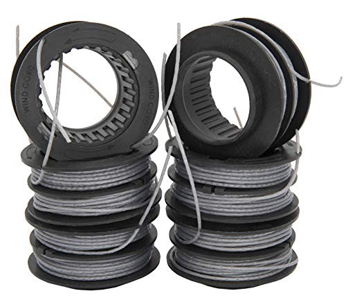 BOOTOP SB00L00 String Trimmer Replacement Spool Compatible with Greenworks ST60V ST60V-T0 String Trimmer  80V Trimmer Spool Refills 2901619 2906302 080-Inch Trimmer Line Replacement Parts