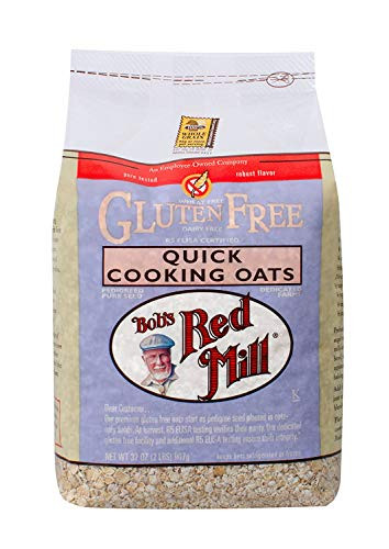 Bob's Red Mill Gluten Free Quick Cooking Oats  32 Ounce  Pack of 2