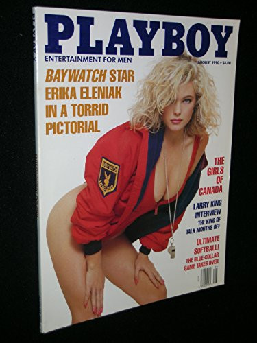Playboy Magazine  August 1990