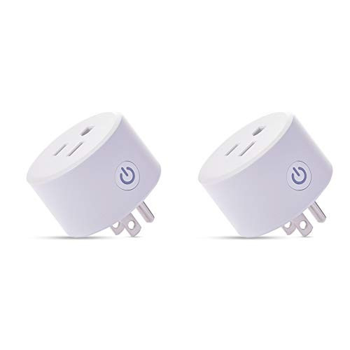 Zigbee Smart Plug Compatible with Alexa Echo Plus SmartThings Hub  Hub Required  Works with Google Home Voice Pairing Zigbee 3.0 Pack of 2PCS