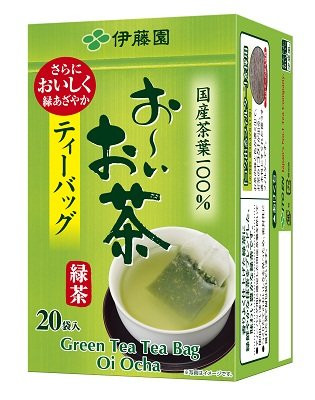 Oi Ocha Green Tea 1.4oz 20Bags x 3pcs Japanese Green Tea Tea Bag Itoen Ninjapo