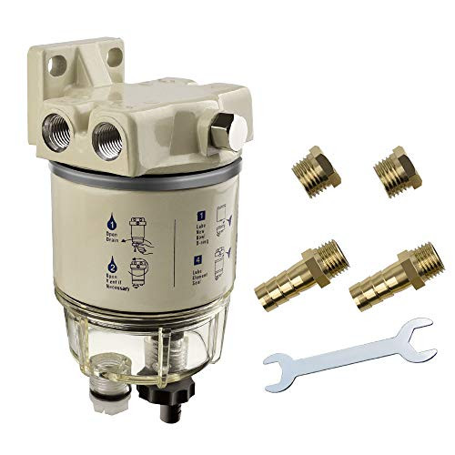 Fuel Filter  Water Separator  Marine R12T Filter Replacement  For Diesel And Gasoline Engine
