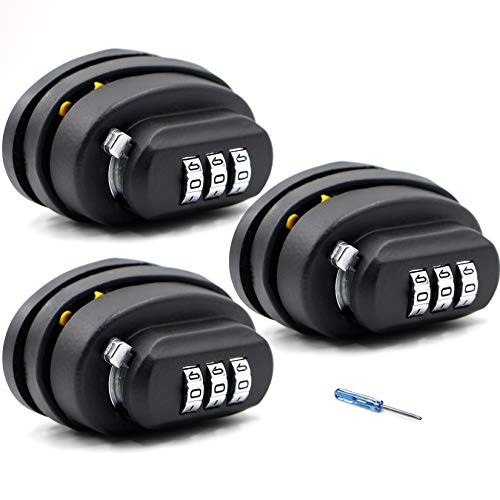 RioRand Trigger Lock 3 Digit Set Your Own Combination Gun Lock 3PCS