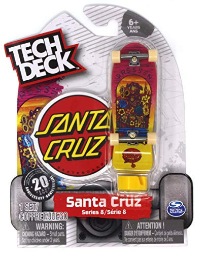 Tech Deck Santa Cruz Skateboards Series 8 Dressen Pup Fingerboard - 20094614