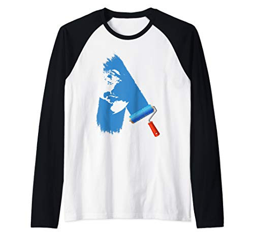 Paint Your World Raglan Baseball Tee