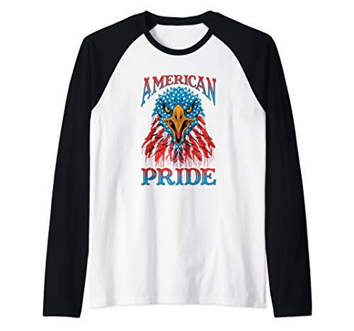 American Flag Eagle Freedom Art Dripping Paint July 4th Gift Raglan Baseball Tee American Flag Eagle Freedom Art Dripping Paint July 4th Gift Raglan Baseball Tee