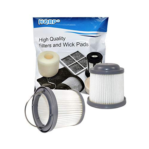 HQRP 2-Pack Washable Filter Compatible with Black  and  Decker PHV1810  PHV1410  PHV1210  PV1225NB Pivot Vac Vacuums  PVF110 Replacement