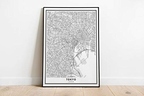 Tokyo Japan Map Print Tokyo Poster City Map Black and White Print Home Wall Decor Minimalist Wall Art Unframed Tokyo Japan Map Print Tokyo Poster City Map Black and White Print Home Wall Decor Minimalist Wall Art Unframed