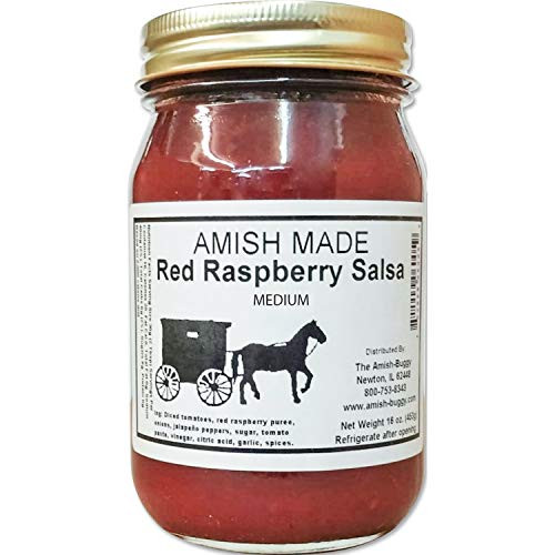 Amish Salsa Medium Red Raspberry - 2-16 Oz Jars