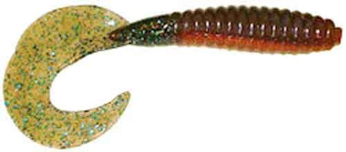 Big Bite Baits 5-Inch Fat Grub Lure 100-Pack Brown Crawdad Big Bite Baits 5-Inch Fat Grub Lure 100-Pack Brown Crawdad