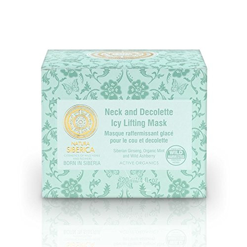Natura Siberica Active Organics Ice Lifting Face and Nech Mask"Anti-Age" With Ginseg Root Mint Blue Phyllodoce Active Organics Wild Herbs And Flowers 120 Ml Natura Siberica Natura Siberica Active Organics Ice Lifting Face and Nech Mask"Anti-Age" With Ginseg Root Mint Blue Phyllodoce Active Organics Wild Herbs And Flowers 120 Ml Natura Siberica
