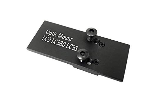 Ade Advanced Optics Optic Red Dot Mounting Base Replace Rear Sight  for Ruger LC9  LC9s  LC380 Handgun