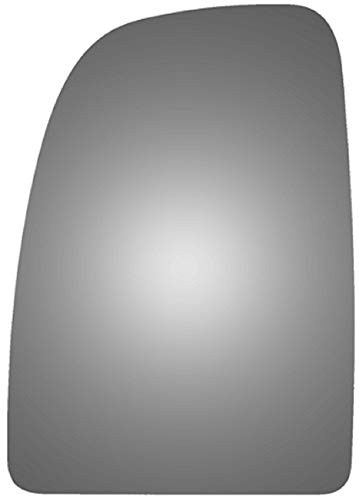 Fits Rear View Non-Heated Driver Side Mirror Glass for Ram Promaster 1500 2500 3500 Left Upper Flat 2014 2015 2016 2017 2018 2019 2020 Replacement Glass Only Dodge Ram