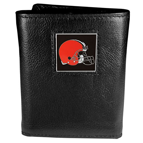 NFL Cleveland Browns Leather Tri-Fold Wallet