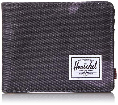 Herschel unisex adult Roy Rfid Bi Fold Wallet  Night Camo  One Size US