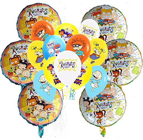18PC FOIL Plus LATEX BALLOONS PARTY SUPPLIES DECORATION THEME BIRTHDAY RUGRATS A2