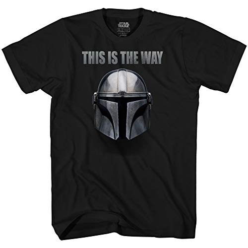 Star Wars The Mandalorian This is The Way T-Shirt Black Large