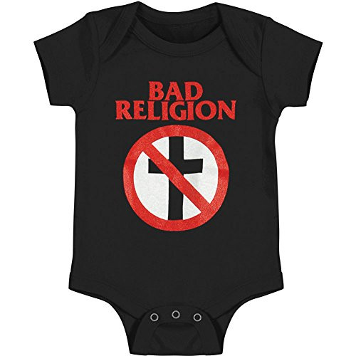 Bad Religion Baby Boys' Crossbuster Bodysuit 3 - 6 Months Black