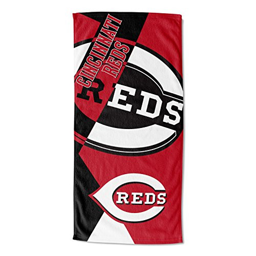 MLB Cincinnati Reds "Puzzle" Beach Towel  34" x 72"