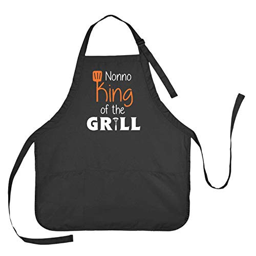 Nonno King of the Grill Apron  Nonno Grilling Apron  Grilling Apron for Nonno  Custom Grilling Apron  Gift for Nonno