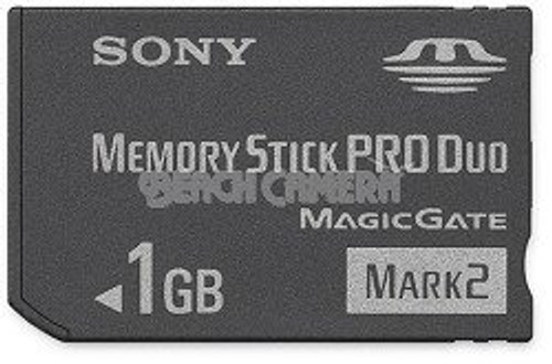 Sony 1 GB Memory Stick PRO Duo Flash Memory Card MSMT1G