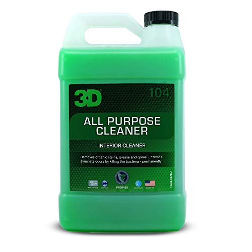 3D All Purpose Cleaner - 1 Gallon  Safe  Biodegradable Degreaser  Environmentally Friendly Car Care  Removes Spots  Dirt  Grime  and  Grease Stains  Made in USA  All Natural  No Harmful Chemicals