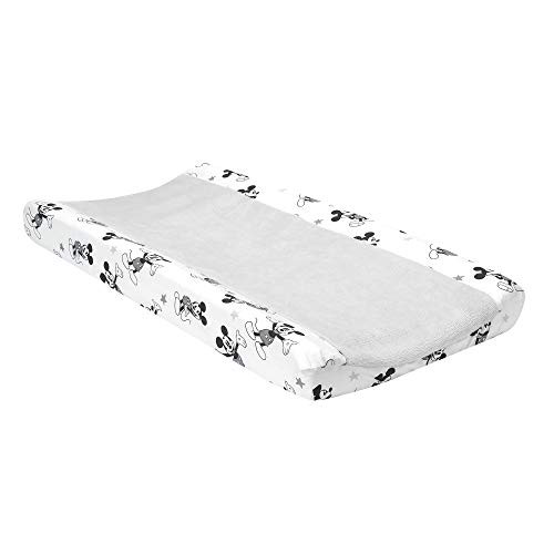 Lambs and Ivy Disney Baby Magical Mickey Mouse Changing Pad Cover - Gray Lambs and Ivy Disney Baby Magical Mickey Mouse Changing Pad Cover - Gray
