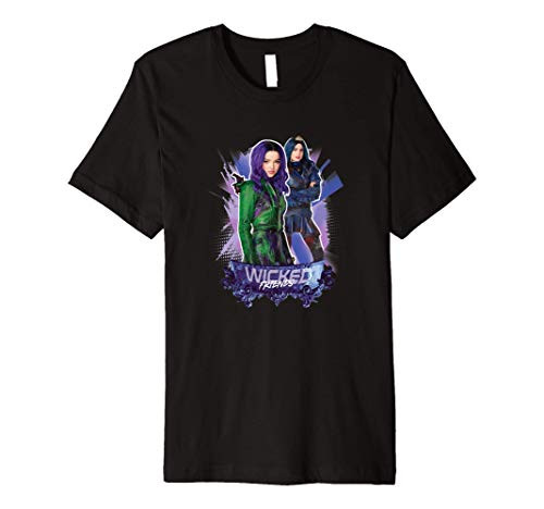 Disney Descendants 3 Mal and Evie Wicked Friends Premium T-Shirt