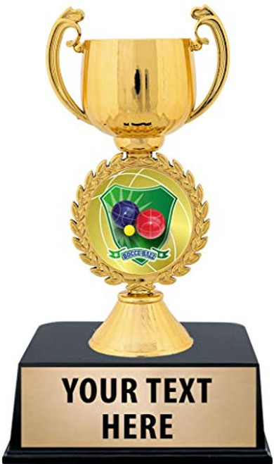 Crown Awards Bocce Ball Trophies with Custom Engraving 6" Personalized Bocce Ball Trophy On Black Base 1 Pack Prime Crown Awards Bocce Ball Trophies with Custom Engraving 6" Personalized Bocce Ball Trophy On Black Base 1 Pack Prime